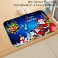thumbnail image 1 of Felpudo navideño de alce y Papá Noel para decoración del hogar, funda de cojín para fiesta de Navidad, regalos de Año Nuevo, 2023, 2024, 1 of 4