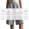 thumbnail image 2 of Bermuda Shorts for Women Knee Length Drawstring Elastic Waist Casual Shorts Summer Workout Athletic Shorts, 2 of 4