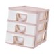 thumbnail image 5 of Cajones de almacenamiento de tablas Cajón de almacenamiento Multipureze Portable Sondtop Organizador de escritorio para Stationery Cosmetics de Office Rosa, 5 of 8