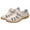 Beige, variant on KBODIU Women's Closed Toe Outdoor Sport Sandals Walking Hiking Sandals Hollow Hole Women's Breathable Casual Sandals