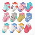 thumbnail image 2 of HCNTES Children's Socks Set for Boys Girls Daily School Activities Socks Fashion Cute Cartoon Spring Summer Socks for Kids(L01-C,3-5 Years), 2 of 4