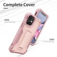 thumbnail image 2 of ExoGuard For iPhone 11 Case, Phone Case with Screen Protector and Kickstand (Pink), 2 of 7