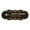 Black Gold, variant on Signs ByLITA Designer Quiet Hours 10 pm to 8 am Sign (Brushed Silver) - Medium
