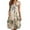Yellow, variant on Plus Size Dresses for Curvy Women Floral Print Sleeveless Sundress Beach Casual Loose Womens Dress Blue L