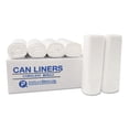 thumbnail image 3 of High-Density Commercial Can Liners, 60 gal, 16 mic, 38" x 60", Clear, Interleaved Roll, 25 Bags/Roll | Bundle of 5, 3 of 4