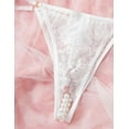 thumbnail image 5 of Bridal Wedding Thong White Lace, 5 of 5