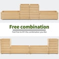 thumbnail image 5 of Mcombo L Shape Wooden Raised Garden Bed, Outdoor Planter Box Elevated Garden Bed for Vegetables, Herb and Flowers, 0213, 5 of 8