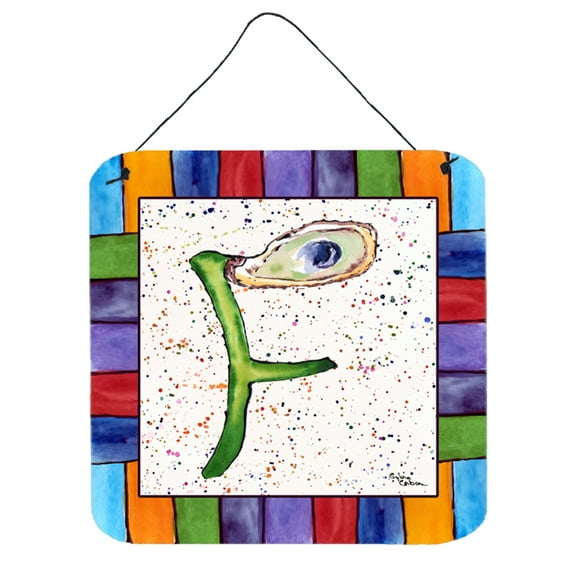 Carolines Treasures 8429-FDS66 Beach and Seafood Wall or Door Hanging Prints 6HX6W multicolor