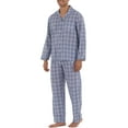thumbnail image 2 of Geoffrey Beene Men's Long Sleeve Woven Pajama Set, 2 of 5