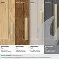 thumbnail image 3 of Amerock Merced 6-5/16 inch (160mm) Center-to-Center Golden Champagne Cabinet Pull, 3 of 6