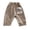 Khaki, variant on Boys' Denim Jogger Pants Relaxed Fit Jogger Jeans with Pockets Stretchy Sweatpants Fashionable Summer Clothing for Kids Pants