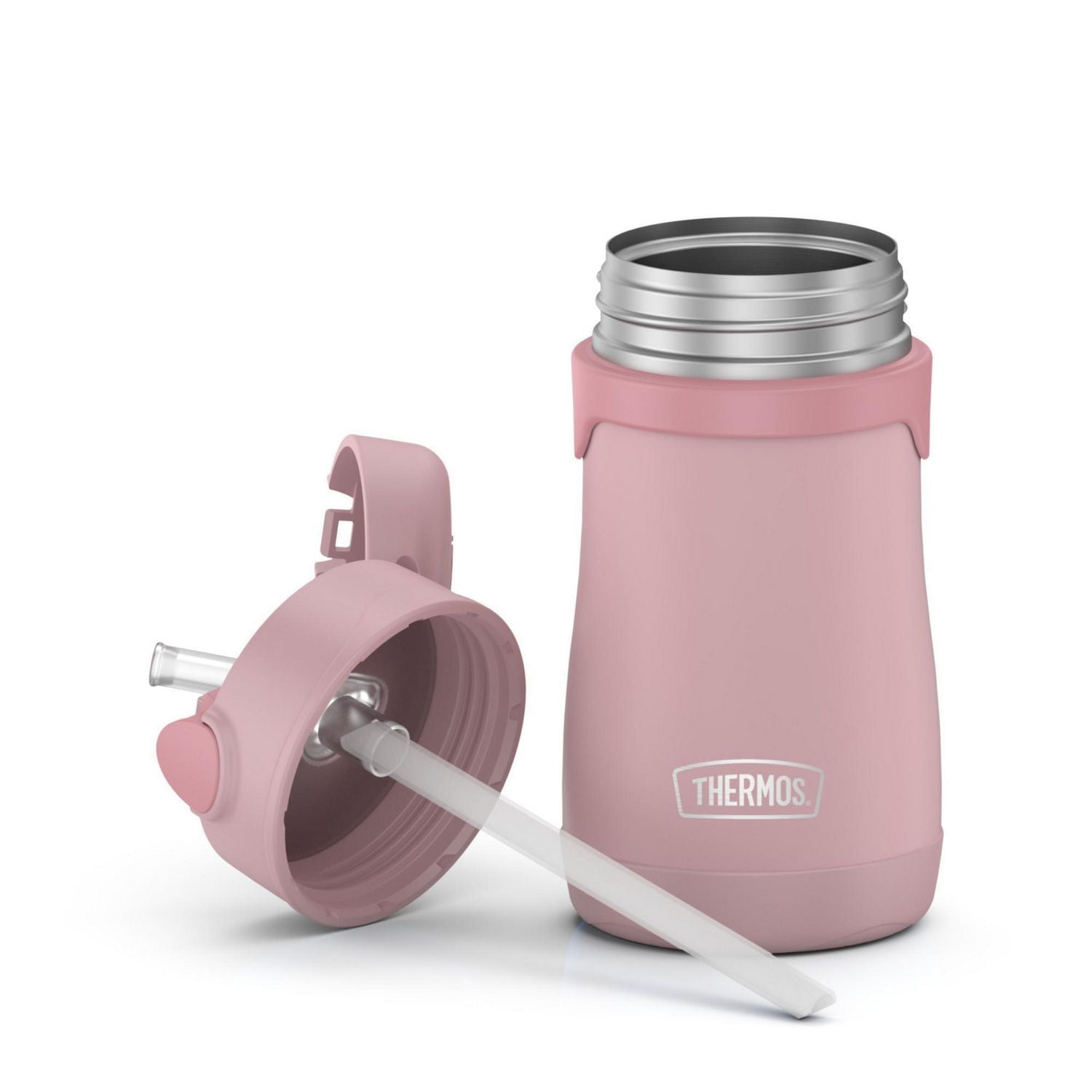 Thermos Baby Vacuum Insulated Stainless Steel 10 Oz Straw Bottle, 10 Oz Bottle