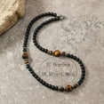 thumbnail image 2 of European And American Natural Stone Men's Necklace, 2 of 2