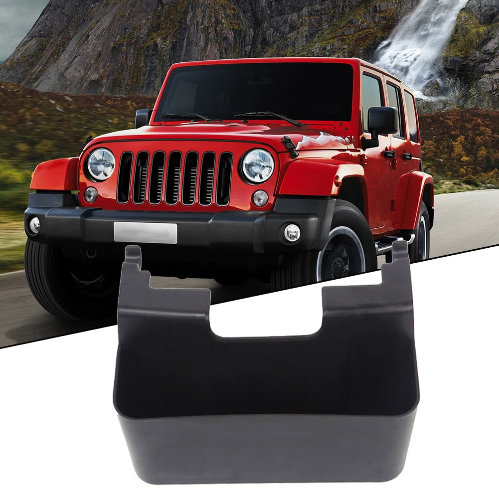 Armrest Storage Box Phone Holder For Jeep Wrangler Jk Interior Accessories Black