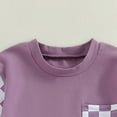 thumbnail image 5 of NOLDARES Toddler Baby Boy Summer Outfits Short Sleeve Embroidered T Shirt Tees + Striped/Plaid Shorts Infant Clothes Set Blazer,6-12 M, 5 of 6