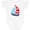 AA-White, variant on Sailing Boat, Sailor, Sailing, Sails, Boat, Ship Boys Baby Bodysuit