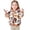 Khaki, variant on QSXADF Unisex Boys and Girls Winter Hooded Puffer Jacket Long Sleeve Graphic Lightweightful Quilted Zip Up Warm Winter Outerwear Coat for Children