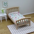 thumbnail image 2 of ROZYARD Doll House Miniature Single Bed Wooden Furniture For 1/12 Bedroom Scene Decors, 2 of 10