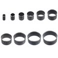thumbnail image 1 of Juego de 10 Troqueles Redondos de Acero con Alto Contenido de Carbono para Perforar , Manualidades, , Espuma EVA, Tablero de Fibra, Arcilla., 1 of 1