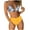 White, variant on Swimsuits for Women Two Piece Womens Fashion Women Sexy Solid And Printed Swimwear Bikini Split Swimsuit Set