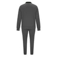 thumbnail image 5 of Stamzod Sweatsuits For Men 2 Piece Full Zipper Colorblock Men's Jogging Tracksuit Set Casual Athletic Long Sleeve Plus Size Men's Suits On Clearance, 5 of 6