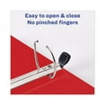 thumbnail image 6 of "Heavy-Duty View Binder With Durahinge And One Touch Ezd Rings, 3 Rings, 1"" Capacity, 11 X 8.5, Red | Bundle of 5 Each", 6 of 7