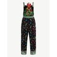 thumbnail image 4 of No Boundaries Christmas Tree Jumpsuit, Women’s, 4 of 4