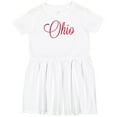 thumbnail image 3 of Inktastic Ohio Girls Toddler Dress, 3 of 5