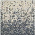 thumbnail image 6 of SAFAVIEH Restoration Vintage Dalton Floral Wool Runner Rug, Ivory/Blue, 2'3" x 8', 6 of 10