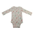 thumbnail image 4 of Carter's Just One You Baby Girl's 3pk Long Sleeves Bodysuit Floral, 6 Months, 4 of 8