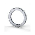thumbnail image 2 of Natural 2.25Ct Princess Cut Diamond Bar Set Women's Anniversary Wedding Eternity Band Ring Solid 10k White Gold I SI2, 2 of 3