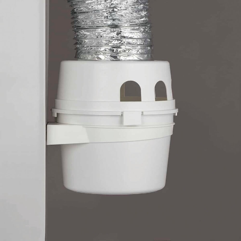 Dundas Jafine White Indoor Electric Dryer Vent Kit (5-Piece) TDIDVKZW