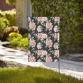 thumbnail image 4 of Wukai Rose Flowers Garden Flags Double Sided Welcome Garden Yard House Flags Outside Outdoor House (Only Flag), 4 of 8