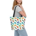 thumbnail image 2 of Disketp Colorful Dinosaur Bolsa de Hombro Casual para Mujer, Bolso Cruzado para Compras, Viajes y Uso Diario, 2 of 6