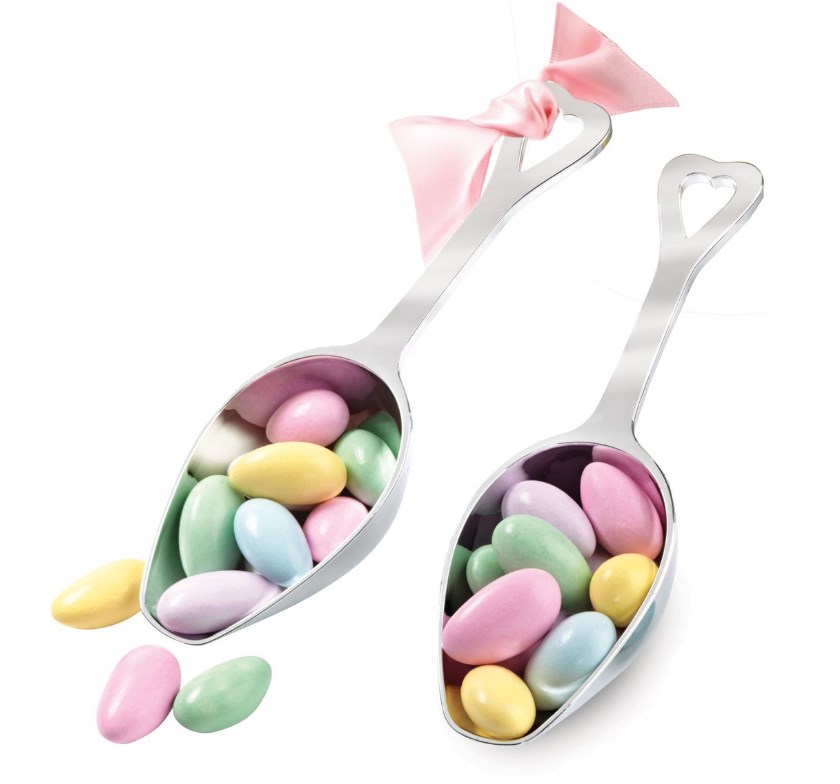 3 Pack Wilton Candy Scoops, Silver, 2 Count