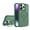 Army Green, variant on Slim Skin-Feel Matte Magnetic Case for iPhone 14/15/16/17 Plus/Pro/Pro Max, MagSafe Compatible with Lens Stand, Full Body Shockproof Anti-Scratch Protective Cover