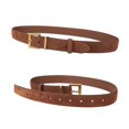 thumbnail image 7 of Retro Suede Belt Ladies Jeans Belt Women Fashion Dress Belt with Gold Buckle, 7 of 7