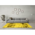 thumbnail image 3 of Ahgly Company Indoor Rectangle Oriental Yellow Industrial Area Rugs, 4' x 6', 3 of 4