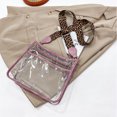 thumbnail image 2 of Bolso bandolera transparente de PVC transparente Bolso de viaje informal Simple para deportes de concierto, 2 of 6