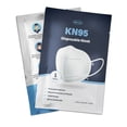 thumbnail image 2 of 5-Ply Disposable Face Mask, Individually Wrapped - White - WeCare, 2 of 6