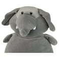 thumbnail image 6 of Animal Adventure® Squeeze with Love™ 20.5” Jumbo Grand Super Puffed Plush – Elephant, 6 of 7