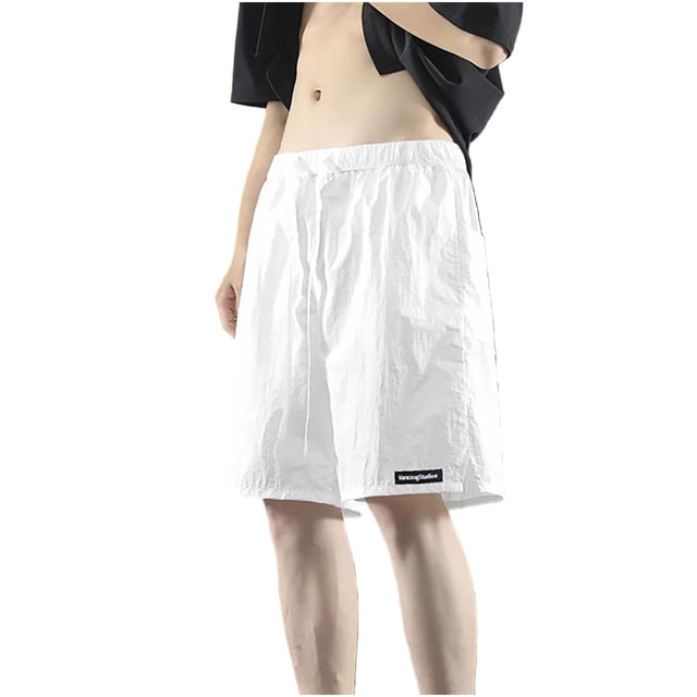 Puntoco Shorts Hombre Casuales Playa Liso Moda,Pantalones Cortos Deportivos Para Hombre Con Bolsillos De Secado Rápido Baloncesto Correr Ciclismo,Promoción, Alto Y Grande