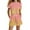 Pink, variant on Utlike Summer Girls Outfits Kids Short Sleeve Waffle Biscuit Ice Cream Print Outfit Casual Playwear Comfortable Everyday Set Girl Trendy Clothing Set Size 4 Years-5 Years