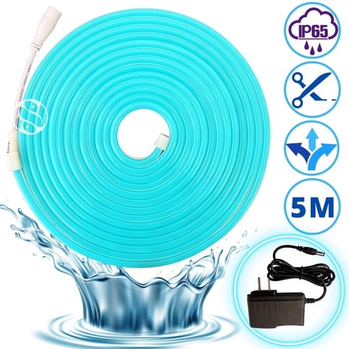 Tira LED NEÓN FLEXIBLE UNICOLOR 5 METROS con conector DOSYU DY-YL08E