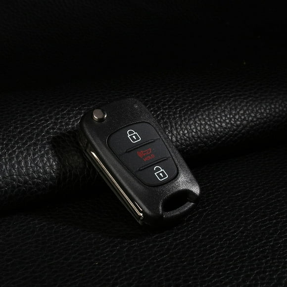 Black 3 Buttons Replacement Remote Key Fob Shell Pad Case For KIA Soul New LJ