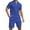 Royal Blue, variant on HAOMEILI Men's 2 Pieces Outfits Casual Quarter Zip Polo Shirt and Shorts Set Athletic Jogging Summer Tracksuit