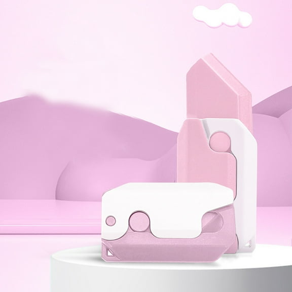 ShunRuiPi Printing Gravity Knife Radish Knife Decompression Toy, Plastic Toys Sensory Toys Anxiety Stress Relief Toy, Perfect for ADHD and ADD, Living Room Decor, Party Decor Under