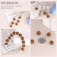 thumbnail image 5 of Craft Bead TINKRSTUFF, 200 unidades, cuentas con diamantes de imitación marrones de 10 mm, 5 of 6