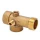 thumbnail image 3 of Conector de tubería conexión firme de 8 Mpa 90 mm de longitud total montaje de tubería de agua de 5 vías latón G1 G1/4 para aceite ANGGREK Otros, 3 of 8