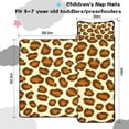 thumbnail image 5 of Cream and Brown Of Leopard Print Toddler Nap Mats for Kids Preschool,Sleeping Mat Bag or Kids,Toddler Sleeping Bag,Toddler Nap Mat or Daycare, 5 of 6